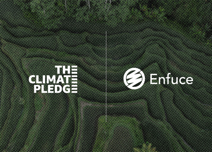 climate pledge sustainability at enfuce